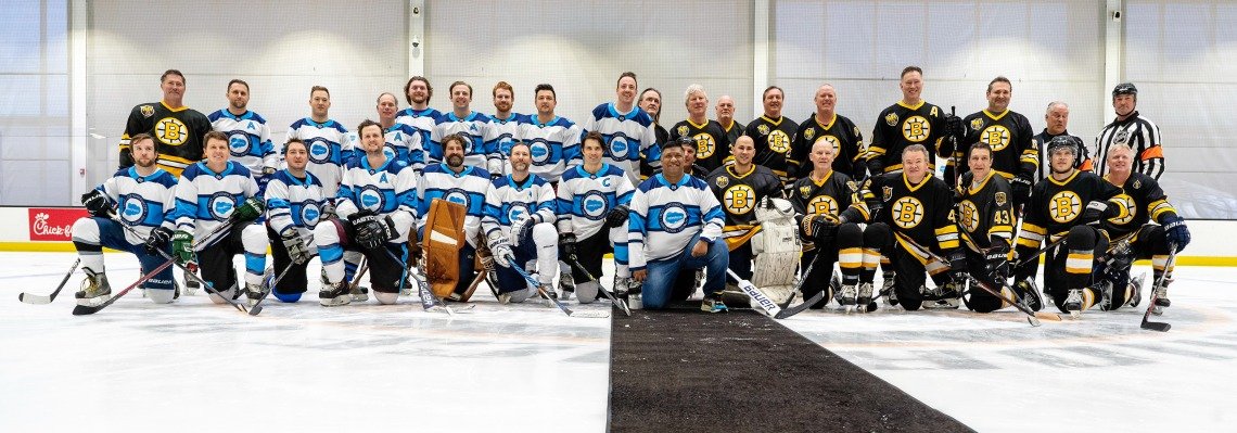 Hockey Game Bruins Alumni vs Salesforce Lightning